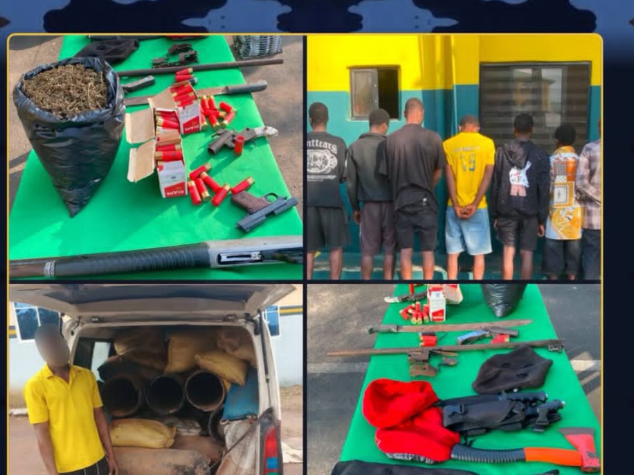 Police arrest 13 suspects in Abia for armed robbery, vandalism, other crimes 