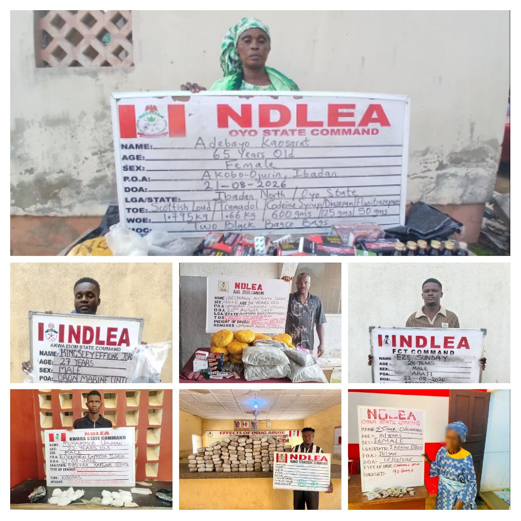 NDLEA ARRESTS 101-YEAR-OLD WOMAN, UNCOVERS NEW THAI CANNABIS ROUTE