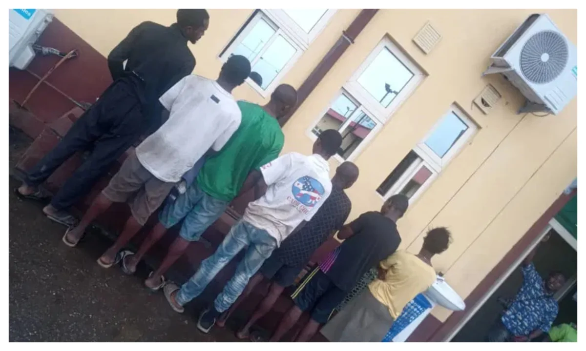 Seven suspects arrested over illegal waste dumping in Lagos