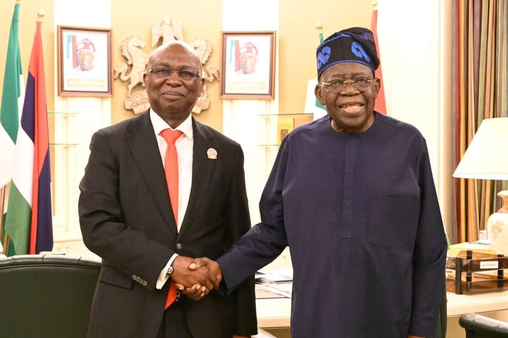 TINUBU RECEIVES NIMASA DG, TASKS AGENCY ON MARITIME SECTOR DEVELOPMENT