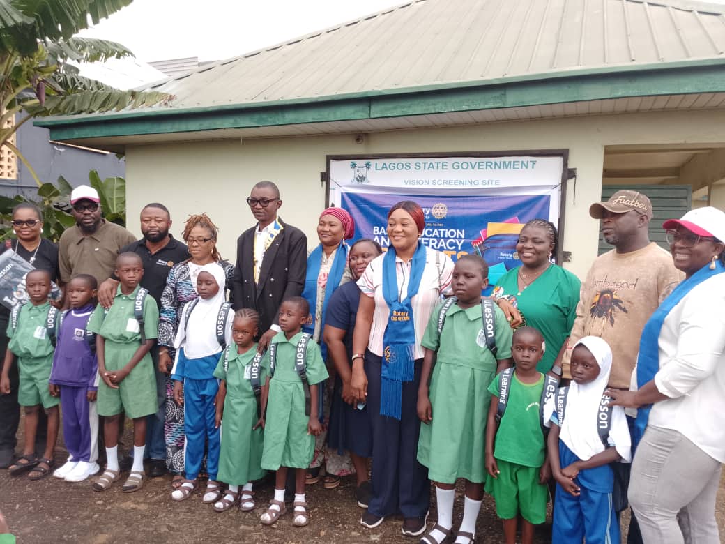 Service Above Self: Okota Rotary Club Puts Smiles On Pupils’ Faces At St. Paul School, Isolo.