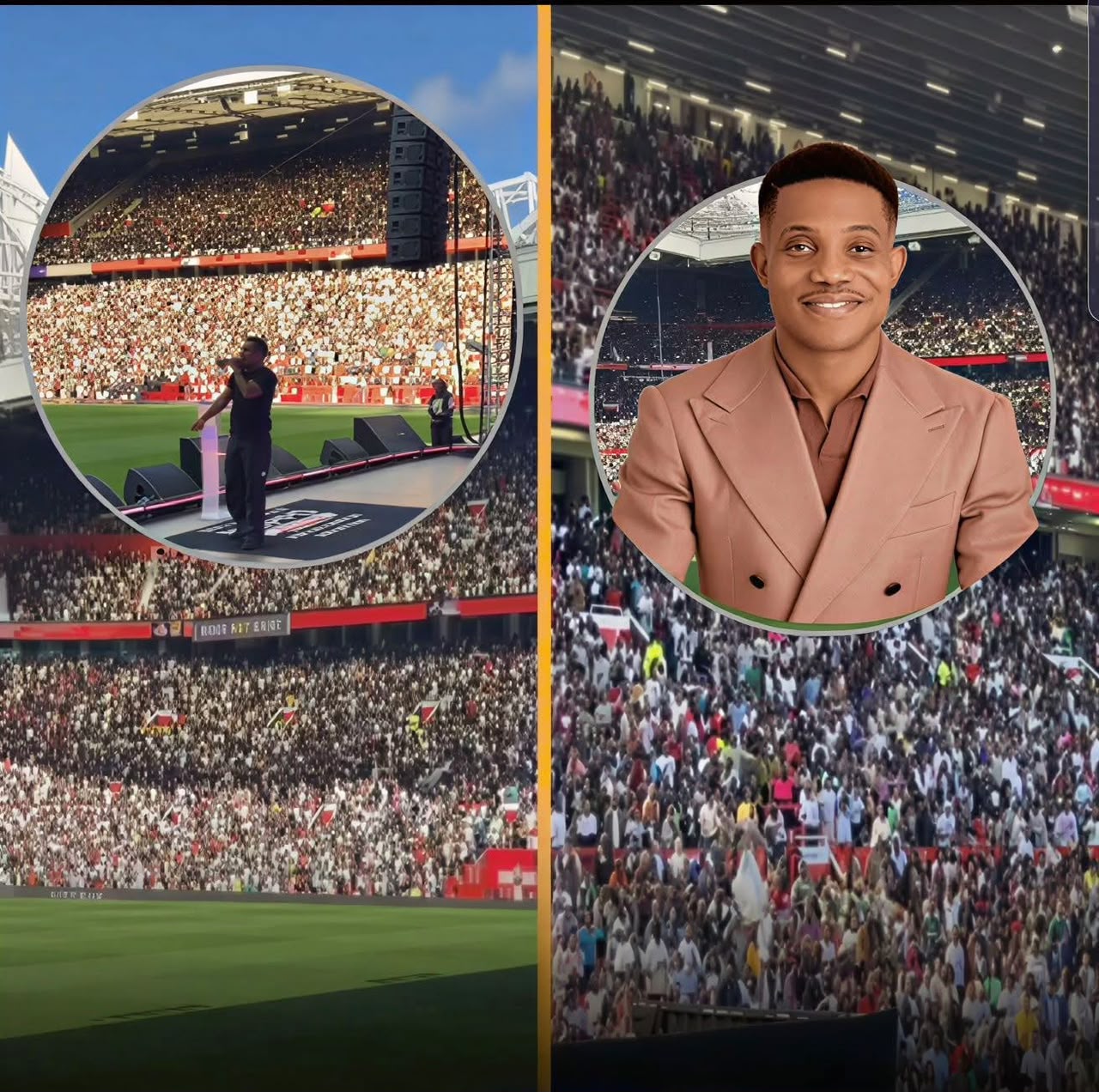 PASTOR JERRY EZE FILLS OLD TRAFFORD FOR MASSIVE PRAYER CONFERENCE